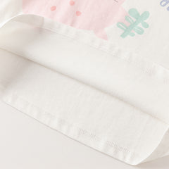 Dave&Bella Toddler Girls/Boys Summer Cotton Cartoon Print Casual T-shirt Top