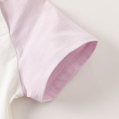 Dave&Bella Toddler Girls/Boys Summer Cotton Cartoon Print Casual T-shirt Top