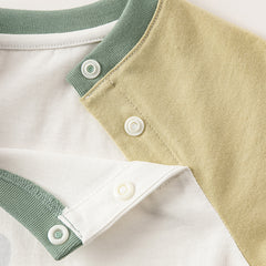 Dave&Bella Toddler Girls/Boys Summer Cotton Cartoon Print Casual T-shirt Top