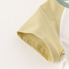 Dave&Bella Toddler Girls/Boys Summer Cotton Cartoon Print Casual T-shirt Top