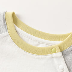 Dave&Bella Toddler Girls/Boys Summer Cotton Cartoon Print Casual T-shirt Top