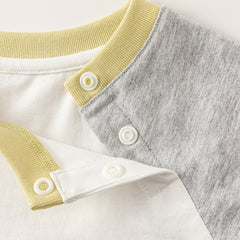 Dave&Bella Toddler Girls/Boys Summer Cotton Cartoon Print Casual T-shirt Top