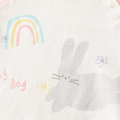 Dave&Bella Toddler Girls/Boys Summer Cotton Cartoon Print Casual T-shirt Top