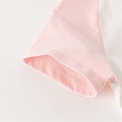 Dave&Bella Toddler Girls/Boys Summer Cotton Cartoon Print Casual T-shirt Top