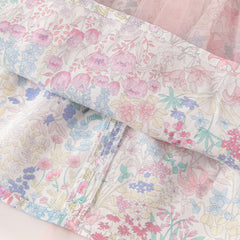 Dave&Bella Girls Summer Sleeveless Floral Sleeveless Princess Dress