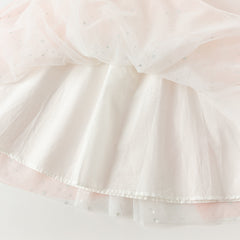 Dave&Bella Girls Summer Gradient Pink Sleeveless Sweet Princess Dress