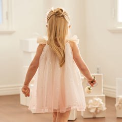 Dave&Bella Girls Summer Gradient Pink Sleeveless Sweet Princess Dress