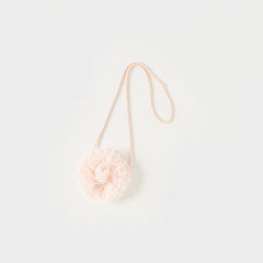 Dave&Bella Toddler Girls Summer Chinese-style Flower Embroidery Mesh Dress(wallet bag)