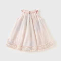 Dave&Bella Girls Summer Pink Sleeveless A-line Princess Dress