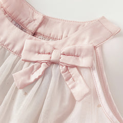 Dave&Bella Girls Summer Pink Sleeveless A-line Princess Dress