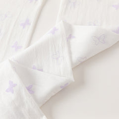 Dave&Bella Girls Summer Butterfly Print White Footed Tights Leggings