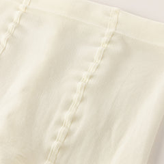 Dave&Bella Girls Summer Beige/Rose Pink Garden Footed Tights Leggings