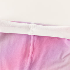 Dave&Bella Girls Summer Beige/Rose Pink Garden Footed Tights Leggings