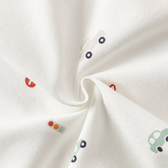 Dave&Bella Toddler Boy Summer Cotton Car Print Polos