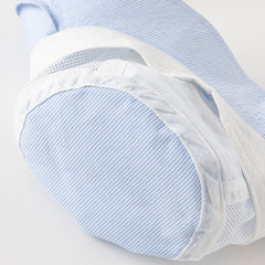 Dave&Bella Boys Summer Cotton Breathable Blue Striped Fisherman Hat