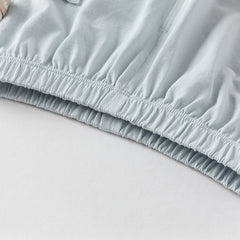 Dave&Bella Kids Boys Summer Cotton Blue Striped Polos Shorts Sets