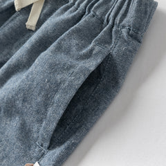 Dave&Bella Toddler Boys Summer Cotton Car Print Beige T-shirt Short Pants Sets