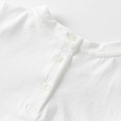 Dave&Bella Toddler Boys Summer Pure Cotton Fake-two-piece T-shirt Shorts Sets