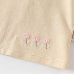 Dave&Bella Toddler Girls Summer Cute Pink White Striped Fake Two Piece Dress