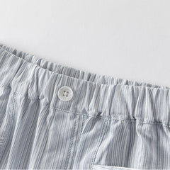 Dave&Bella Toddler Boys Summer White Breathable Cotton T-shirt Short Sets