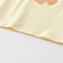 Dave&Bella Toddler Boys Summer Playful Sleeveless Soft Cotton Tank Tops