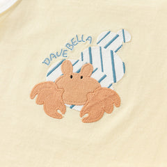 Dave&Bella Toddler Boys Summer Playful Sleeveless Soft Cotton Tank Tops