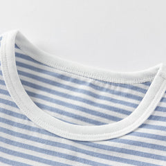 Dave&Bella Toddler Boys Summer Playful Sleeveless Soft Cotton Tank Tops