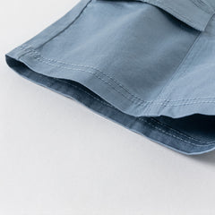 Dave&Bella Toddler Boys Summer Cotton Blue T-shirt Short Pant Sets