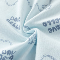 Dave&Bella Toddler Boys Summer Cotton Blue T-shirt Short Pant Sets