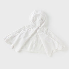 Dave&Bella Toddler Girls Summer Outdoor Cape-style UV-protection Sunscreen Jackets