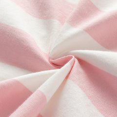 Dave&Bella Toddler Boys/Girls Summer Playful Striped Breathable Classic T-shirts Tops