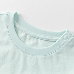 Dave&Bella Toddler Girls/Boys Summer Multi-color&print Casual T-shirts Tops