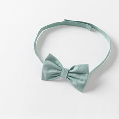 Dave&Bella Toddler Boys Summer Green Striped Shirt Cotton Shorts Sets