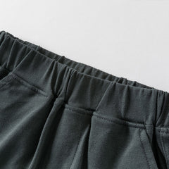 Dave&Bella Toddler Boys Summer Cotton Gradient T-Shirt Short Pant Sets