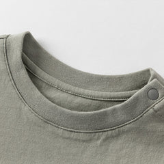 Dave&Bella Toddler Boys Summer Cotton Gradient T-Shirt Short Pant Sets