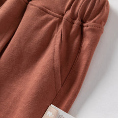 Dave&Bella Toddler Boys Summer Cotton Gradient T-Shirt Short Pant Sets