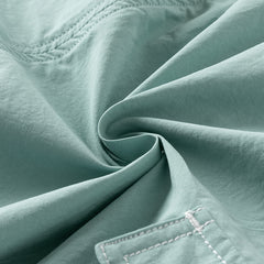 Dave&Bella Toddler Boys Summer Cotton Green Striped T-shirt Shorts Sets