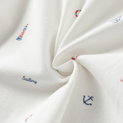 Dave&Bella Toddler Boys Summer Formal Cotton Polos Navy Blue Short Pant Sets