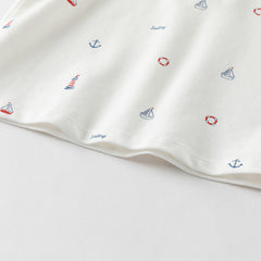 Dave&Bella Toddler Boys Summer Formal Cotton Polos Navy Blue Short Pant Sets