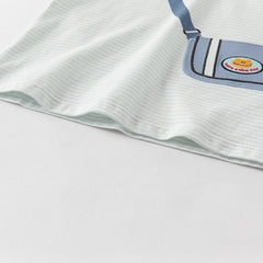 Dave&Bella Toddler Boys Summer Cotton Cartoon Print Tank Tops