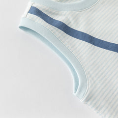 Dave&Bella Toddler Boys Summer Cotton Cartoon Print Tank Tops