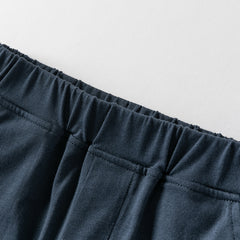 Dave&Bella Kids Boys Summer Cotton Polos Five-Point Short Pant Sets