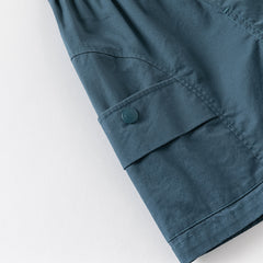 Dave&Bella Toddler Boys Summer Cotton Casual White T-shirt Short Outfit Sets