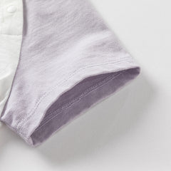 Dave&Bella Toddler Boys Summer Cotton Casual White T-shirt Short Outfit Sets