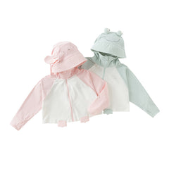 Dave&Bella Kids Girls/Boys Summer Ctue Sun Protective Jackets