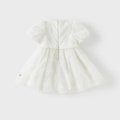 Dave&Bella Girls Summer White Princess Party Dress