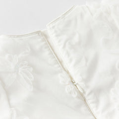 Dave&Bella Girls Summer White Princess Party Dress