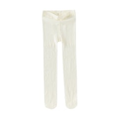 Dave&Bella Kids Girls Summer Sweet Yellow Stretchable Lightweight Footed Tights Leggings