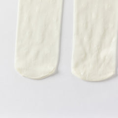 Dave&Bella Kids Girls Summer Sweet Yellow Stretchable Lightweight Footed Tights Leggings