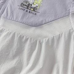 Dave&Bella Boys/Girls Summer Misty Purple UV Protective Hooded Jacket